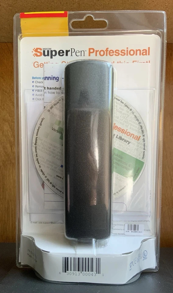 WIZCOM SuperPen Professional Executive Scan Define Capture & CD *New Sealed Pkg* - Image 4 of 4