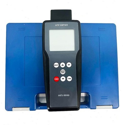 Portable ATP Fluorescence Detector with Precision  1X10^15 mol ATP Standard