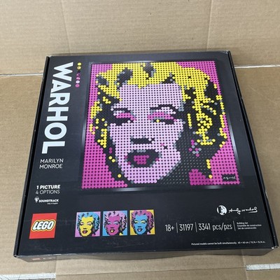 LEGO Art: Andy Warhol's Marilyn Monroe (31197) for sale online | eBay