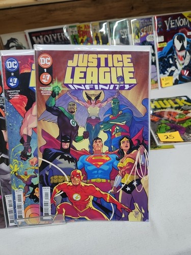 DC Comics Justice League Infinity #1-7 Complete Set - 2021-2022 - High Grade - Picture 2 of 8