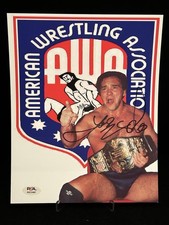 Larry Zbyszko Signed WWE 8x10 Photo PSA COA Picture Autograph NWA AWA WCW