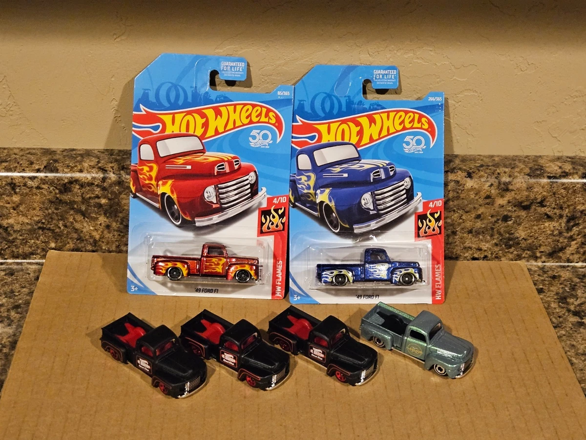 Hot Wheels Ford F-1 Contemporary Manufacture Diecast Cars, Trucks