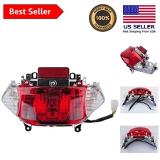 LED GY6 Rear Tail Light Assembly for 50cc 125cc 150cc Scooters - Waterproof
