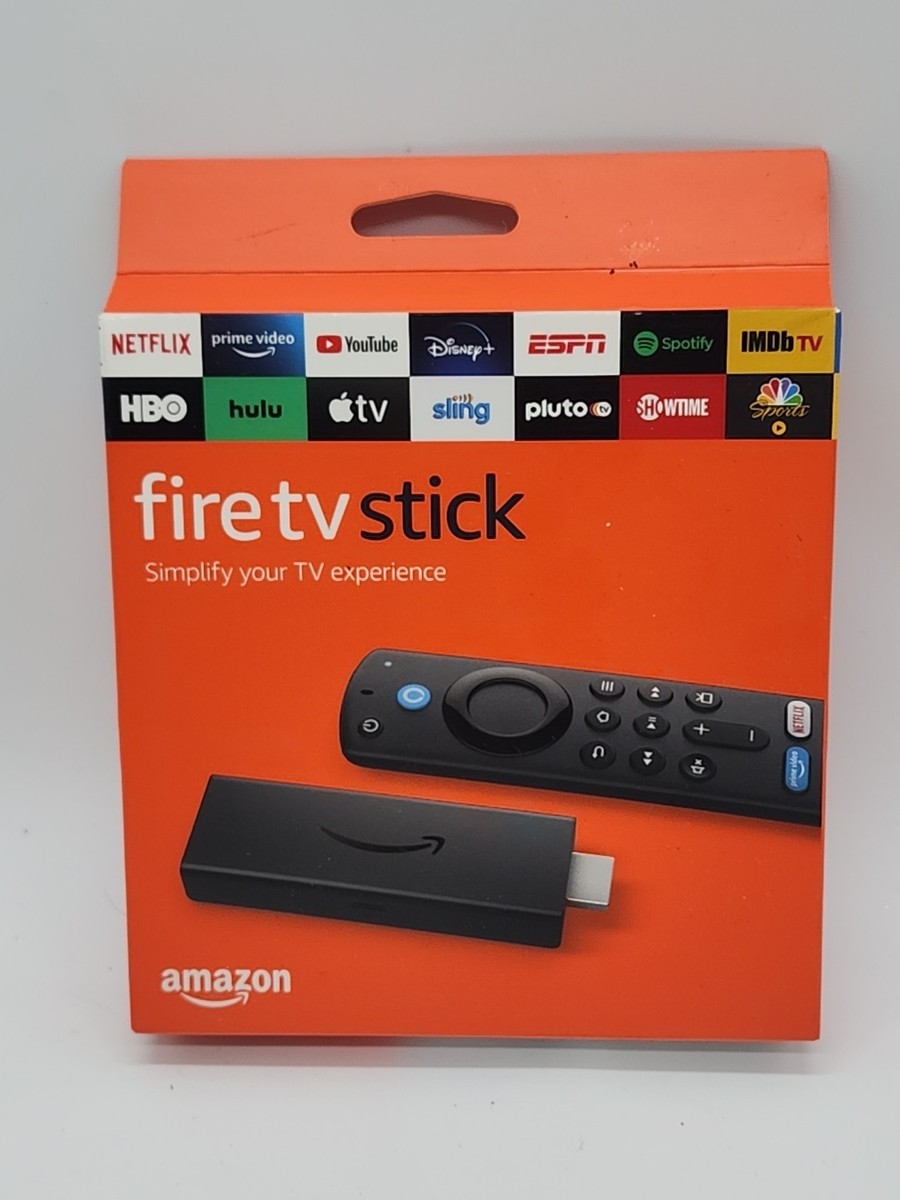 Amazon Fire 3rd Gen TV Stick- Black (B07ZZVX1F2) for sale online