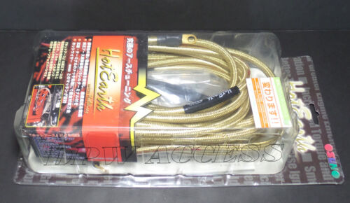 Gold Sun Auto Hot Earth Hyper Ground Wires Cable Rear Trunk Battery Mount Kit - Picture 3 of 7