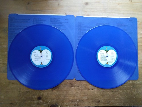 The Beatles 1967-1970 The Blue Album Excellent 2 x BLUE Vinyl LP Record PCSPB718 - Picture 5 of 5