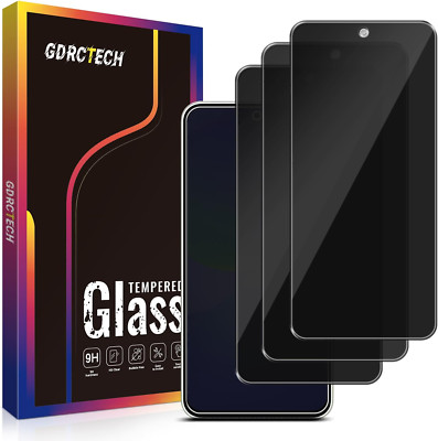 3x Protector De Pantalla Privacidad Cristal Antiespía Para Samsung Galaxy A36 5G