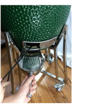 YNNI Universal Steel Ash Shovel BBQ Kamado Big Green Egg TQAC