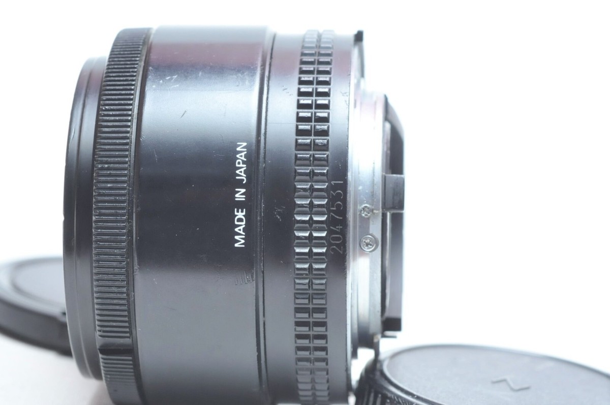 超美品 Nikon AF NIKKOR 50mm F1.4 D #7533 Nikon Classic AF NIKKOR 50mm f/1.4 Lens Made in Japan 7531