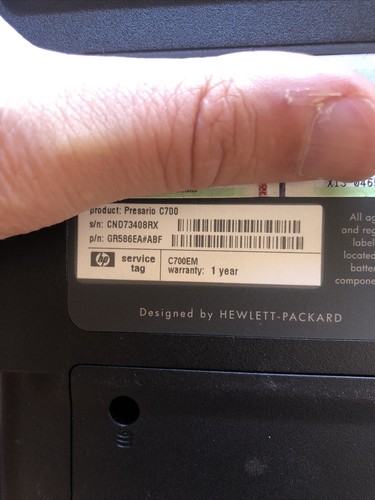 presario c700