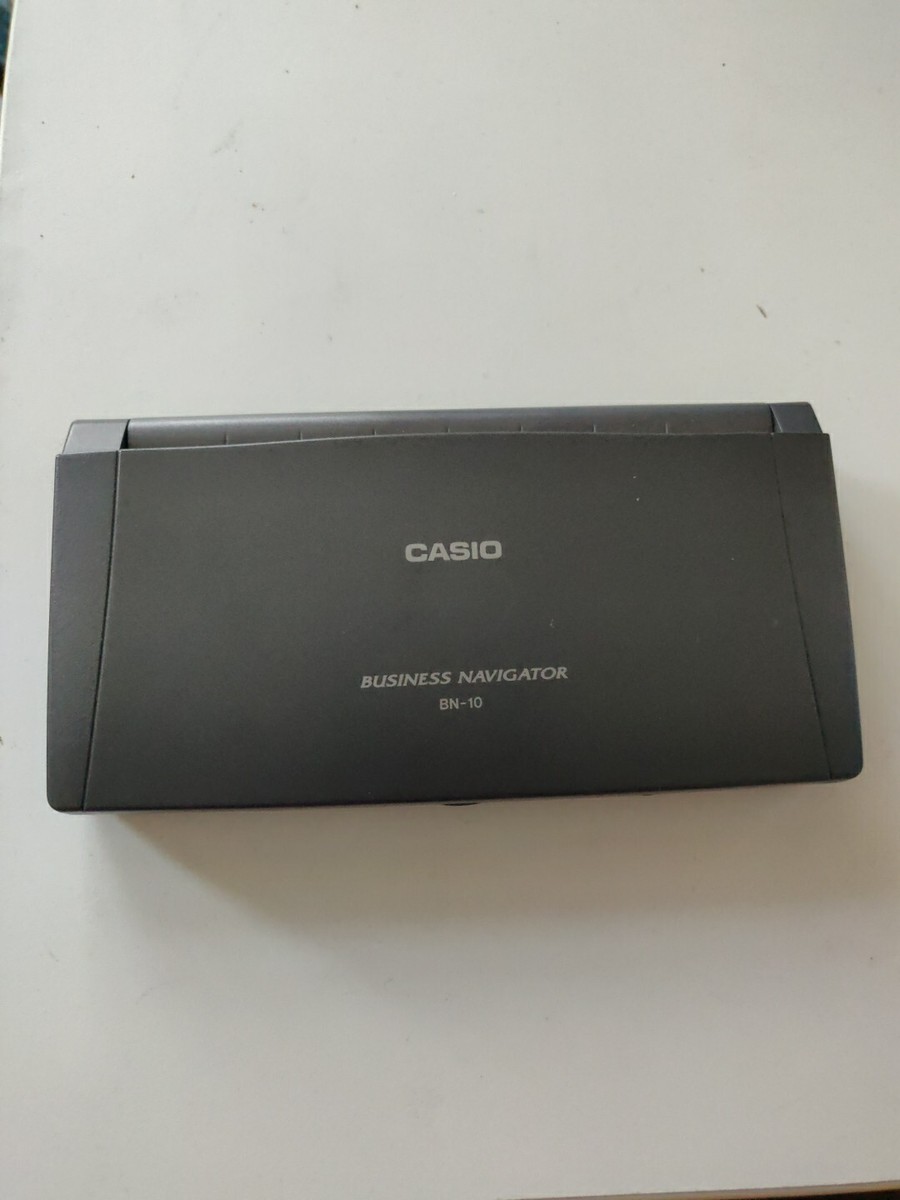 Casio Business Navigator BN-10 – Calculatrice/Agenda Électronique Vintage D'Occasion