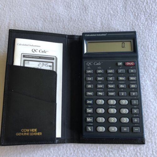 Plasticity Diacritical Desperate Vtg Calculated Industries 3375 QC CALC SPC Calculator STATISTICS Quality Control | eBay Plasticity Diacritical Desperate Vtg Calculated Industries 3375 QC CALC SPC Calculator STATISTICS Quality Control | eBay