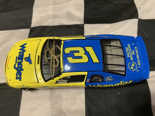 1997 Dale Earnhardt Jr Autographed #31 Rookie Wrangler 1/24 - Picture 5 of 8