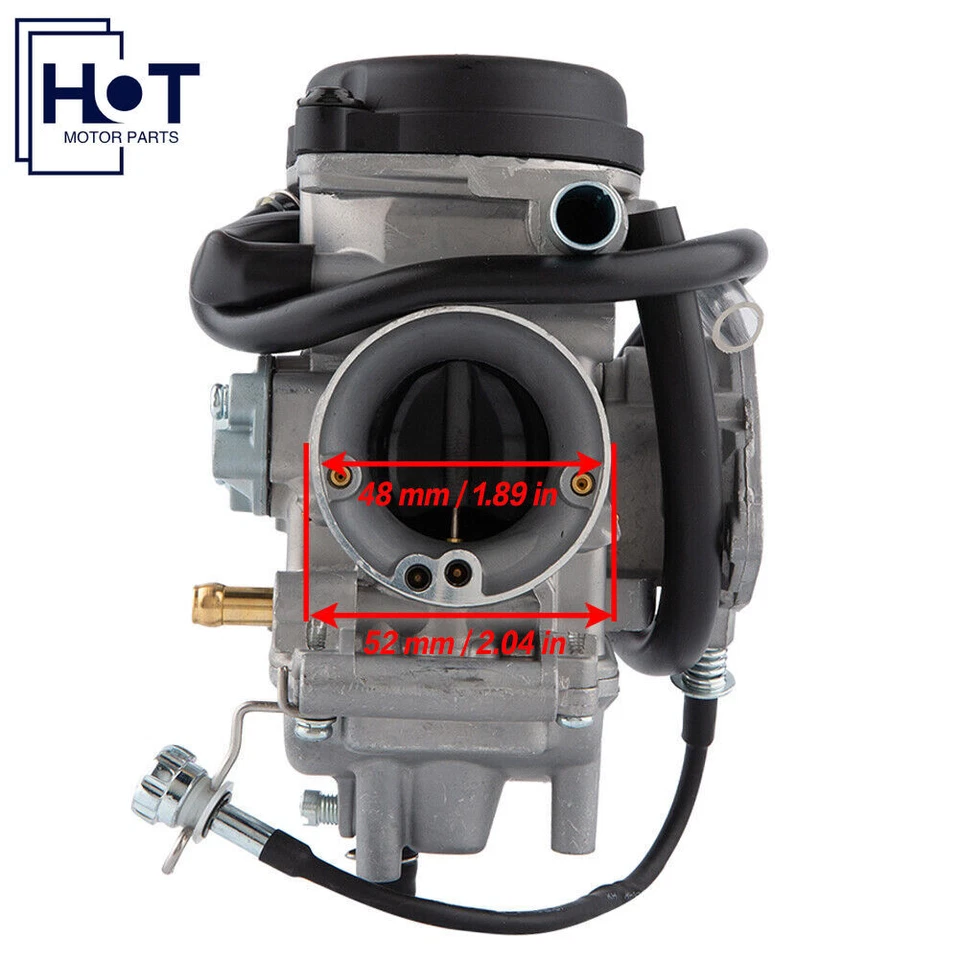 Carburetor for Yamaha Grizzly 450 YFM450 Big Bear 400 YFM400 Bruin 350 2WD ATV - Imagem 3 de 4