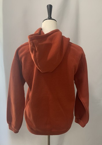 Zara Kids-Girls 13/14 Orange Red Aloha Hoodie Sweatshirt Women’s Xs/Small Hawaii - Picture 3 of 10