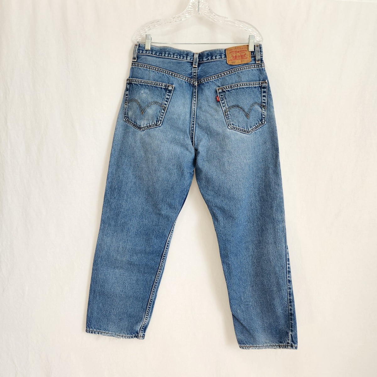 USA LEVI'S 550 VINTAGE Unisex Relaxed Fit Baggy High Rise USA LEVI'S 550 VINTAGE Unisex Relaxed Fit Baggy High Rise