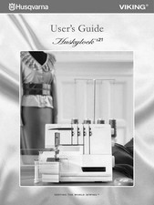 Husqvarna Viking Huskylock s21 User Owners Manual Reprint