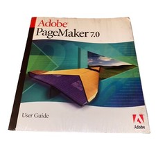 Adobe PageMaker 7.0 User Guide New Factory Sealed