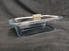 Pyrex Style Lidded Glass Hostess Trolley Dishes