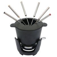 Fondue-Set Fondueset Fonduesatz Aus Gusseisen FüR 6 Personen Kinghoff KH-1195
