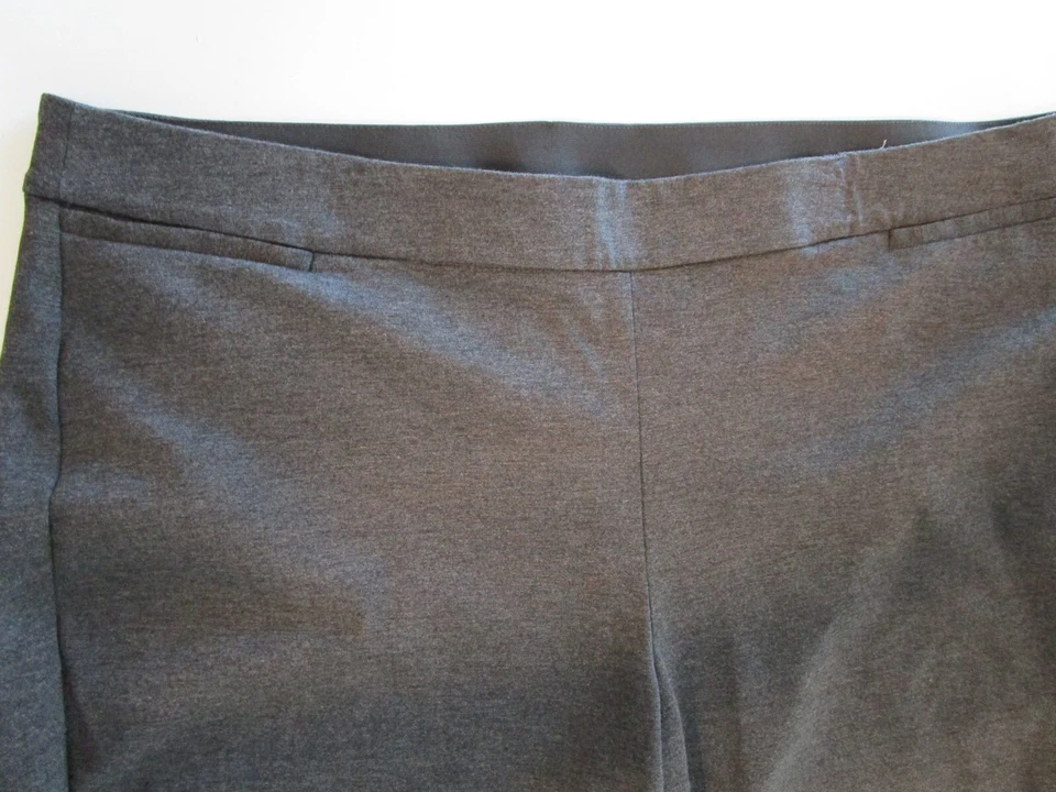 Pantalones para mujer New Directions gris oscuro 16 bolsillos tiro medio Foto 2 de 4