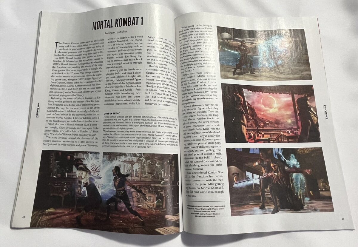 Mortal Kombat 1 Preview - Pulling No Punches - Game Informer