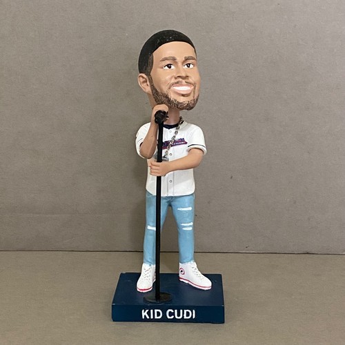 Nuovo con scatola #10 Scott Mescudi Kid Cudi Bobblehead Cleveland Guardians MLB Baseball ️ - Foto 5 di 14