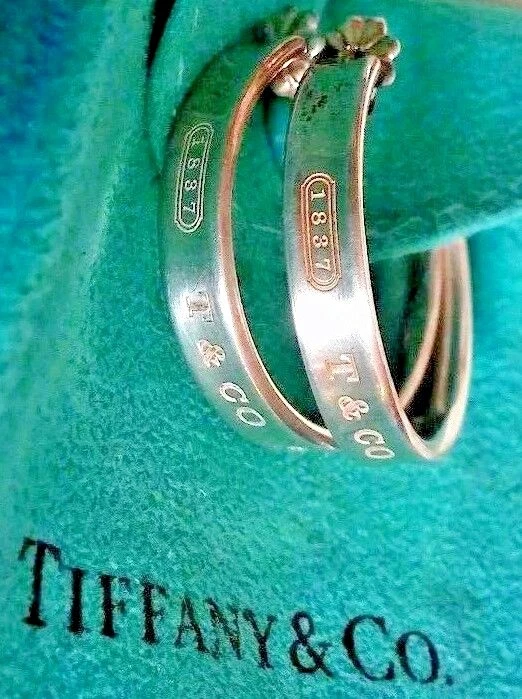 Tiffany and co outlet 1837 earrings