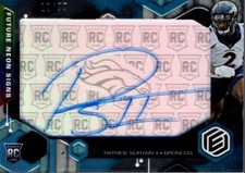 2021 Panini Elements Future Signs Blue #2 Patrick Surtain II Auto /99 - NM-MT