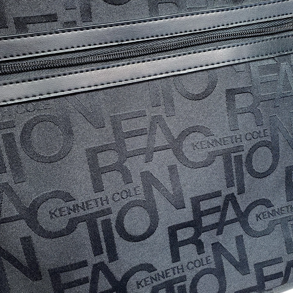 Kenneth Cole Reaction Negro Computadora Viaje Trabajo Bolso Maletín 17x12x5" Nuevo con Etiquetas Foto 3 de 4