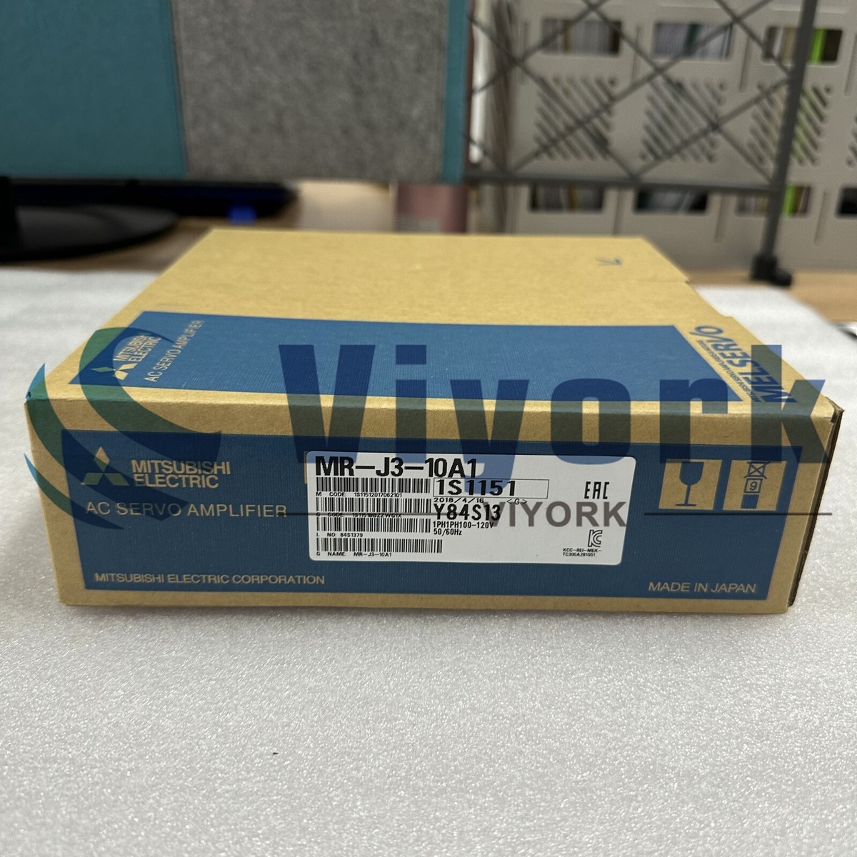 Mitsubishi MR-J3-10A1 SERVO DRIVE AMPLIFIER 100W 200-230VAC