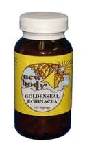 Golden Seal / Echinacea by New Body 100% pure No Fillers, Binders or Additives