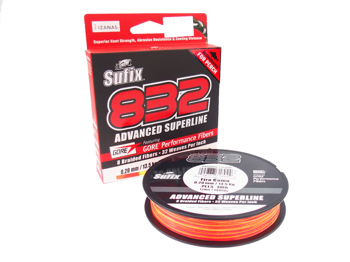 12lb Sufix サフィックス 832 アドバンスドレッドコア100Yrd Sufix(サフィックス) 832アドバンスレッドコア12lb/5.4kg 200yds
