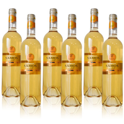 Cavino Deus Samos, süß, sortenreines Weinpaket (6x0,75l)
