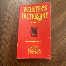 Webster's Dictionary 1989