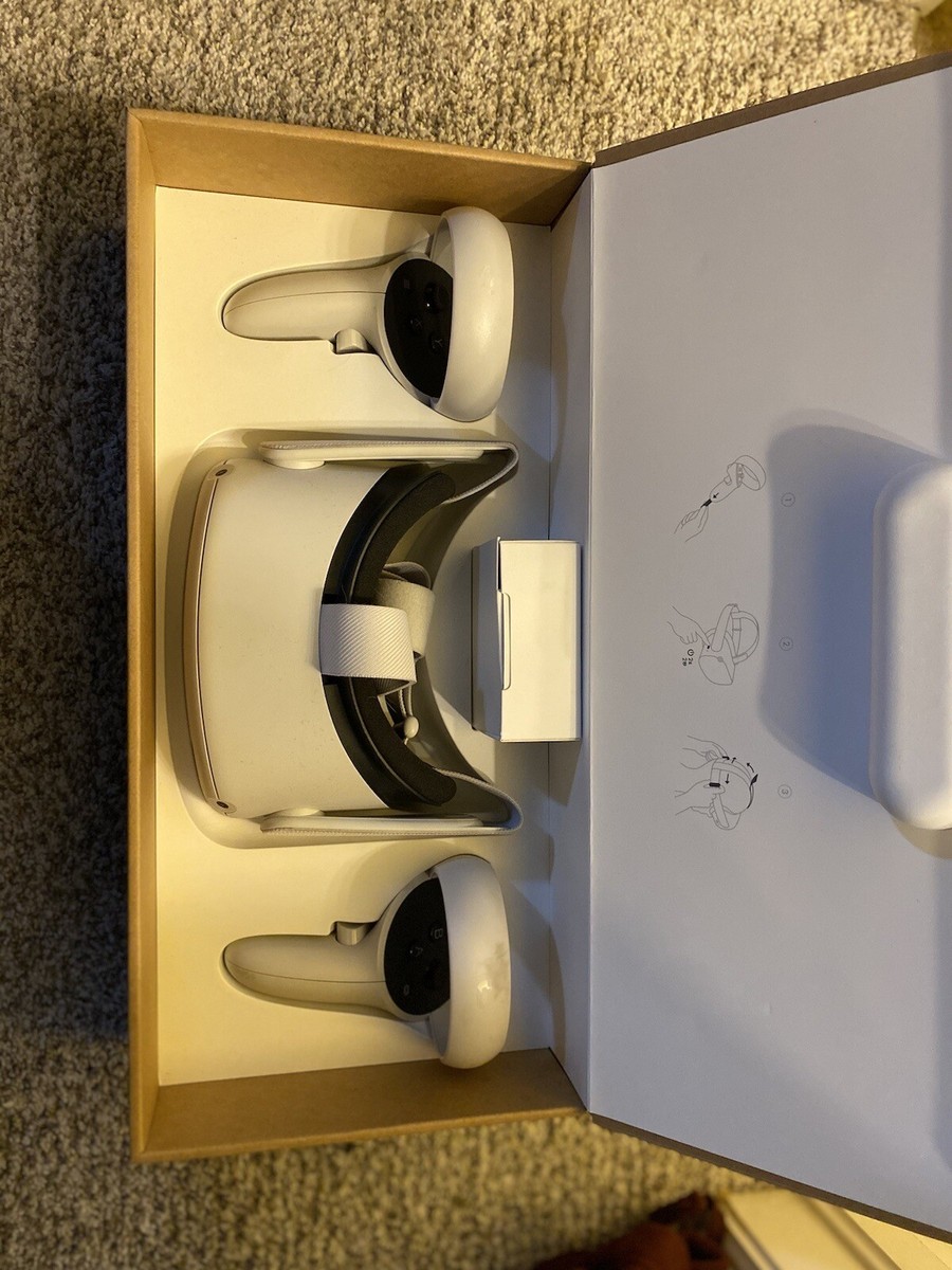 Meta Oculus Quest 2 64 GB Standalone VR Headset - White | eBay