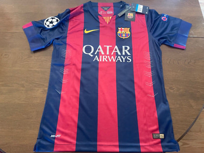 Authentic Original Nike 2010 2011 Barcelona Lionel Messi Home Jersey Medium