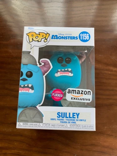 Funko Sulley 1156 Monsters Inc Flocked Amazon Exclusive