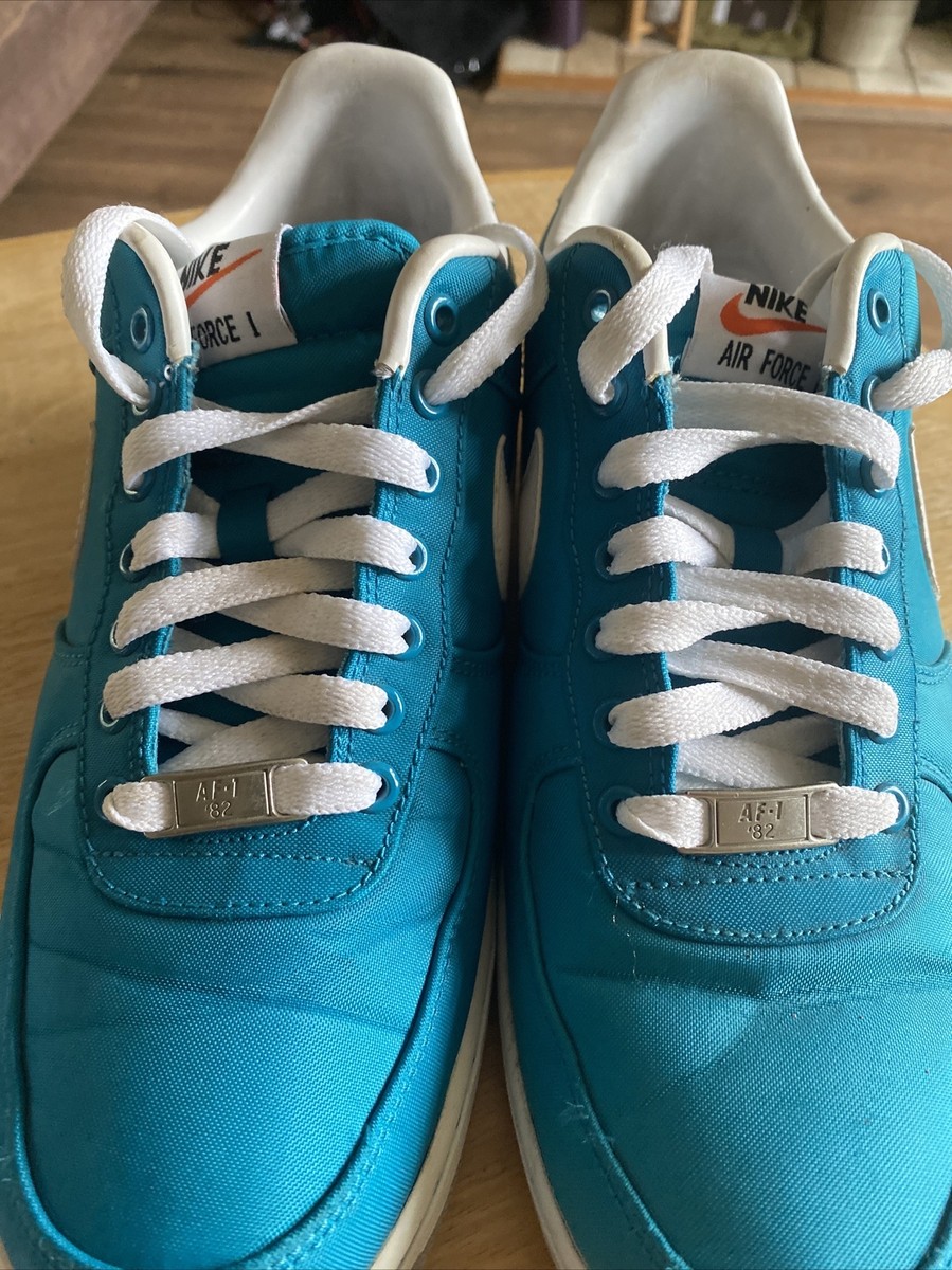 Nike Air Force 1 Low Tropical Teal Blue Turquoise Rare 2013 Size 12 VGC Green Nike Air Force 1 Low Tropical Teal Blue Turquoise Rare 2013  main image 2