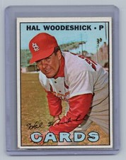 1967 Topps #324 Hal Woodeshick