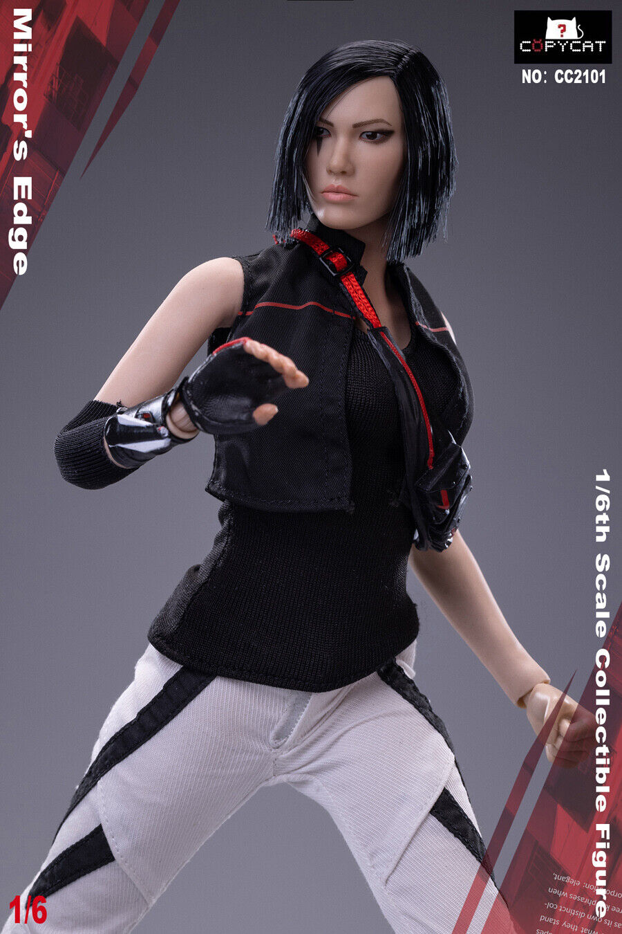 1/6 COPYCAT CC2101 Mirror's Edge Faith Connors Action Figure Collection NEW