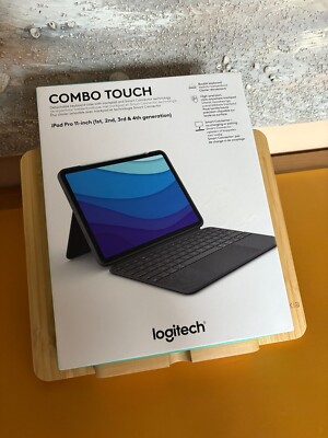 Logitech Combo Touch Tastatur Hülle für iPad Pro 1. 2. 3. 4. Gen - BRANDNEU