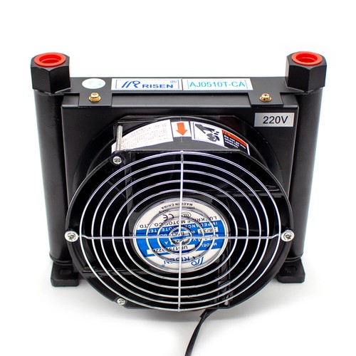 10L/in Hydraulic Cooler Air Cooled Oil Radiator Heat Exchanger