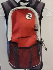 Rossignol Skyrider 15 Hiking Red Travel Backpack Belted Camelbak Compatible-READ