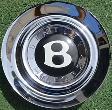 CHROME Factory Bentley Continental Center Cap 20 Wheel Flying Spur Mulliner OEM