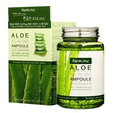 FARM STAY Aloe All In One Ampoule 250ml / 8.45 fl oz FREE STANDARD SHIPPING