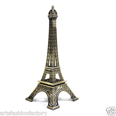 Metal Paris Eiffel Tower Model Decoration Home décor Wedding décor 3'' to 13''