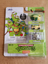 TEENAGE MUTANT NINJA TURTLES 3 PC SET "NANO HOLLYWOOD RIDES" DIECAST JADA