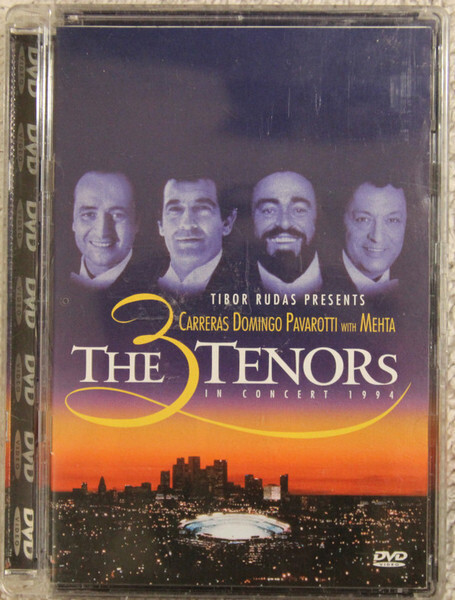 DVD José Carreras , Placido Domingo , Luciano Pavarotti With