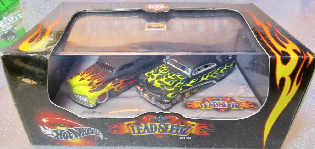 100% Hot Wheels Hot Rod Series Lead Sledz 2 Car Set- Factory Sealed